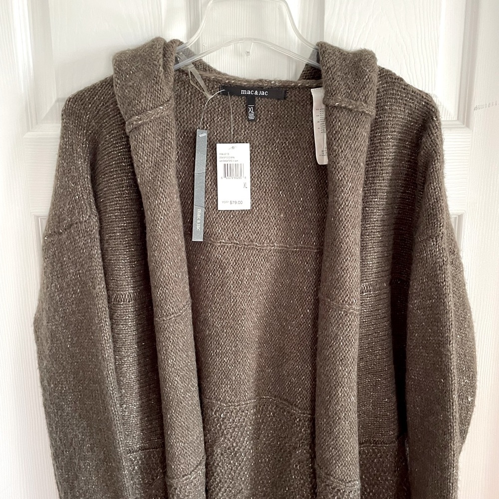 NWT Mac&Jac sweater jacket